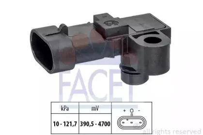 10.3196 FACET Датчик давления воздуха, высотный корректор