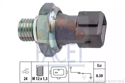 7.0071 FACET Датчик давления масла