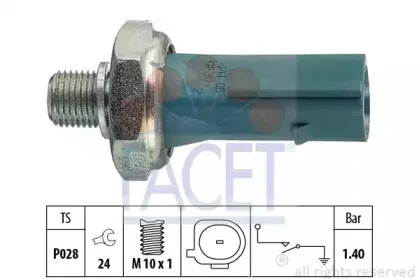 7.0171 FACET Датчик давления масла
