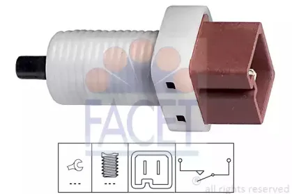 7.1192 FACET Выключатель, привод сцепления (Tempomat)