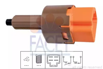7.1282 FACET Выключатель фонаря сигнала торможения