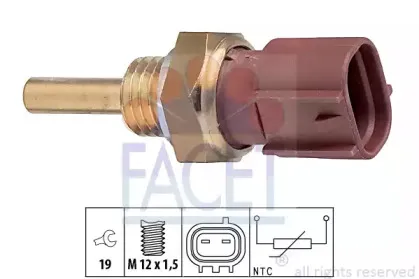 7.3213 FACET Датчик, температура охлаждающей жидкости