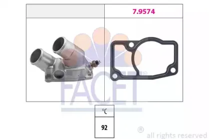 7.8345 FACET Термостат, охлаждающая жидкость