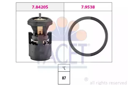 7.8420 FACET Термостат, охлаждающая жидкость