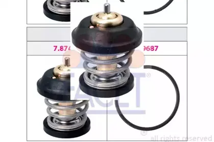 7.8743S FACET Термостат, охлаждающая жидкость