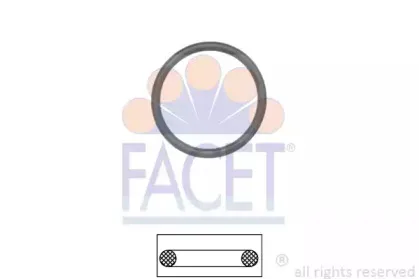 7.9629 FACET Прокладка, термостат