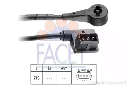 9.0153 FACET Датчик, частота вращения