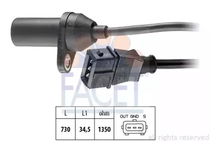 9.0157 FACET Датчик импульсов