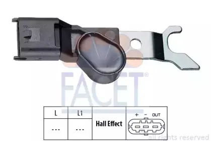 9.0310 FACET Датчик, положение распределительного вала