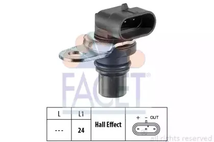 9.0343 FACET Датчик, положение распределительного вала