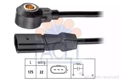 9.3044 FACET Датчик детонации