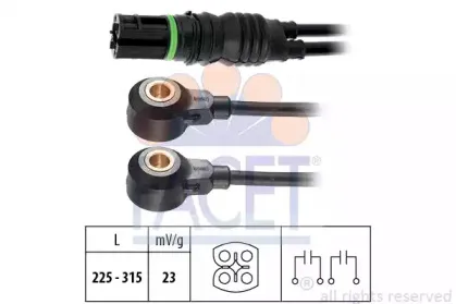 9.3132 FACET Датчик детонации