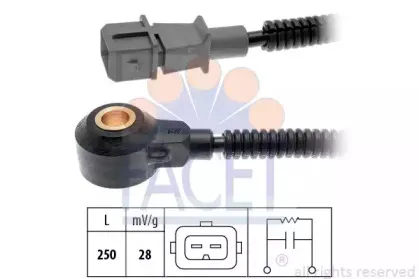9.3216 FACET Датчик детонации