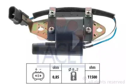 9.6183 FACET Катушка зажигания