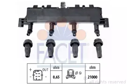 9.6305 FACET Катушка зажигания