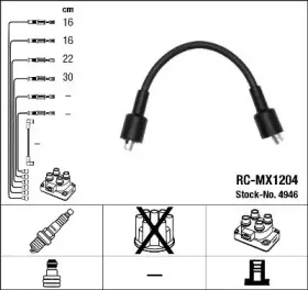 4946 NGK Комплект проводов зажигания