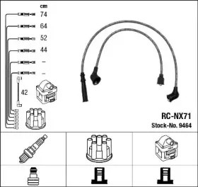 9464 NGK Комплект проводов зажигания