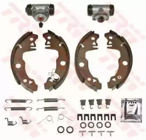 BK1006 TRW Комплект тормозных колодок