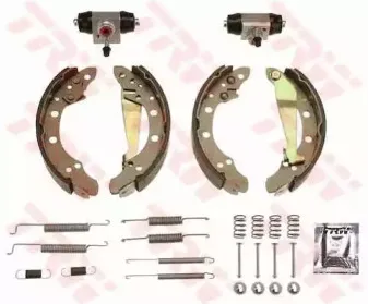 BK1510 TRW Комплект тормозных колодок