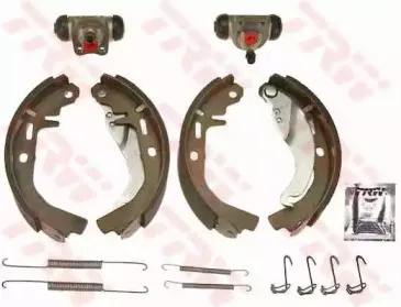 BK1603 TRW Комплект тормозных колодок