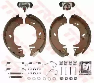 BK1683 TRW Комплект тормозных колодок