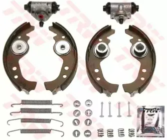 BK1720 TRW Комплект тормозных колодок