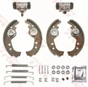 BK1722 TRW Комплект тормозных колодок