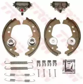 BK1738 TRW Комплект тормозных колодок