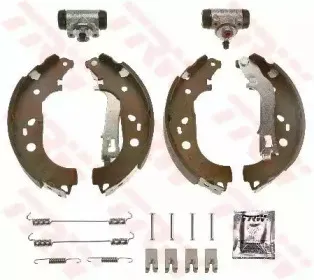 BK1778 TRW Комплект тормозных колодок