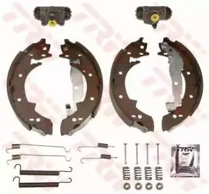 BK1950 TRW Комплект тормозных колодок