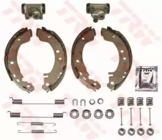 BK1952 TRW Комплект тормозных колодок