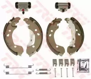 BK1956 TRW Комплект тормозных колодок