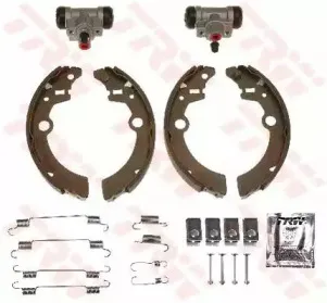 BK1957 TRW Комплект тормозных колодок