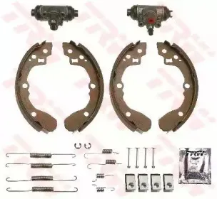 BK1966 TRW Комплект тормозных колодок