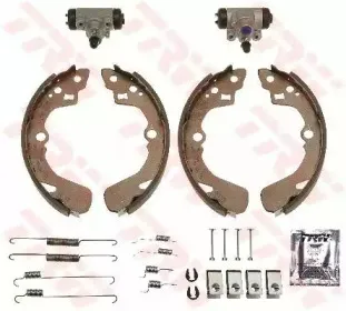 BK1968 TRW Комплект тормозных колодок