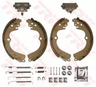 BK1978 TRW Комплект тормозных колодок