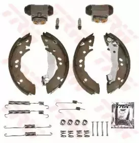 BK2608 TRW Комплект тормозных колодок