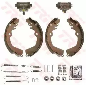 BK2934 TRW Комплект тормозных колодок