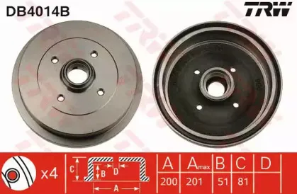 DB4014B TRW