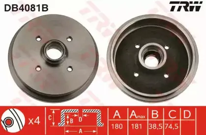 DB4081B TRW