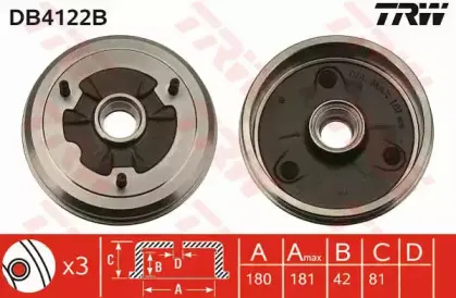 DB4122B TRW