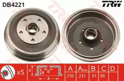 DB4221 TRW