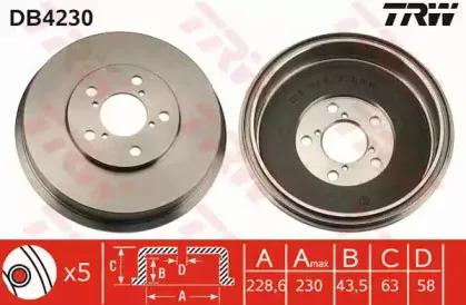 DB4230 TRW