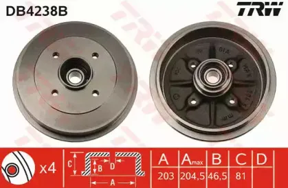 DB4238B TRW