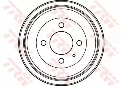 DB4260 TRW Тормозной барабан