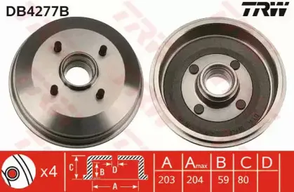 DB4277B TRW