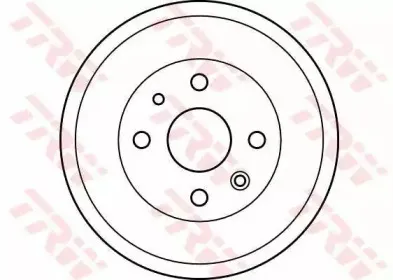 DB4279 TRW Тормозной барабан