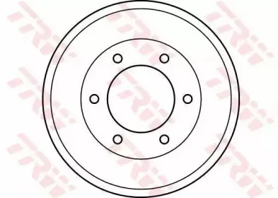 DB4281 TRW Тормозной барабан