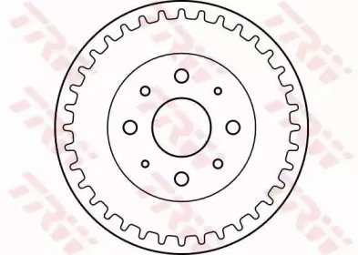DB4288 TRW Тормозной барабан
