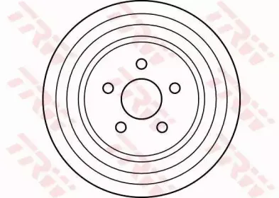DB4294 TRW Тормозной барабан